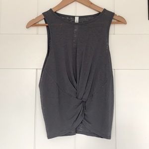 Lululemon Breeze Through Twist Tank, nebula